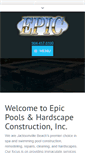 Mobile Screenshot of epicpool.com